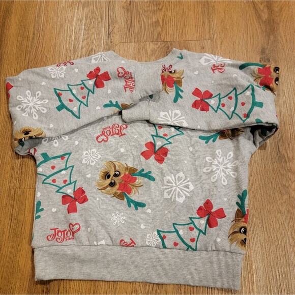 Girls 6-6x JoJo Seewa Christmas Sweatshirt - Picture 3 of 5